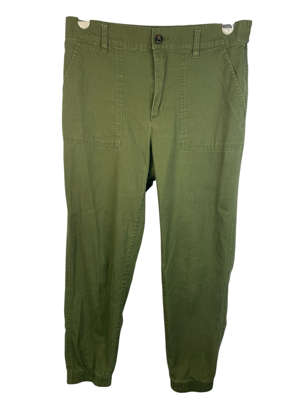 GAP Vintage Olive Green Casual Cropped Pants Women’s Medium